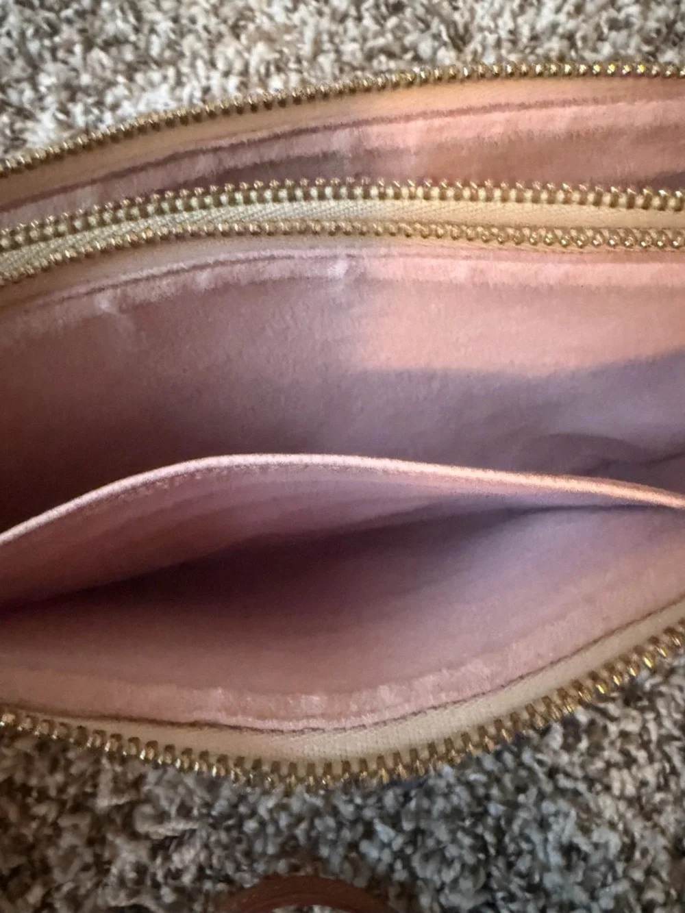 Louis Vuitton White Damier Azur Crossbody with Brown Leather Strap - Picture 13 of 16